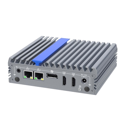 컴팩트 미니 PC J3710 쿼드 코어 6 USB 트리플 디스플레이 2 이더넷 산업 미니 PC