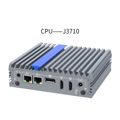 X86 미니 컴퓨터 펜 티움 J3710 DDR3 HD 1.6ghz 팬리스 산업용 미니 컴퓨터