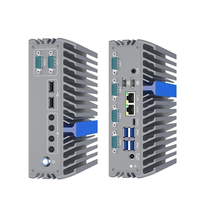 산업용 PC 임베디드 N100 6 Com 2.5 Gb 이더넷 산업용 컴퓨터 팬리스