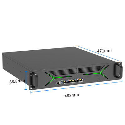 Lga1700 2u 듀얼 소켓 인텔 H610 칩셋 랙마운트 서버