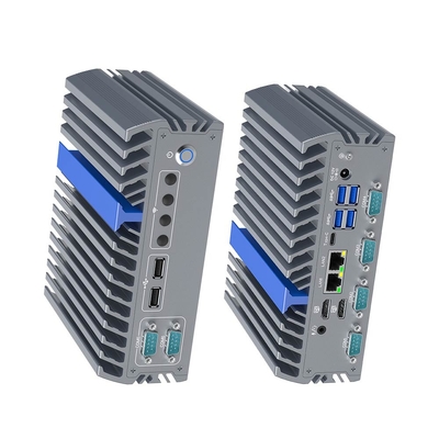 팬리스 산업용 컴퓨터 6 USB 팬리스 산업용 PC 미니 PC