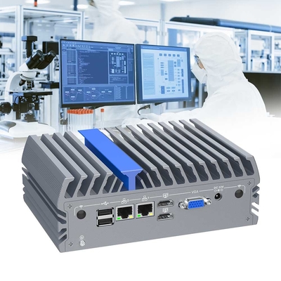 2 USB2.0 N100 CPU 팬리스 나노 박스 미니 PC 4G DDR4 램 12V 4A 미니 PC