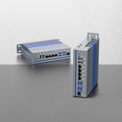 12th Gen Core i7 전자 산업용 컴퓨터 박스 4 LAN