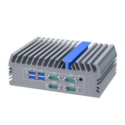 산업용 미니 PC J6412 듀얼 랜 DDR4 램 M.2 SSD Fanelss POS 시스템용 미니 컴퓨터 워치дог
