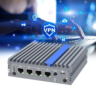 16GB N100 듀얼 디스플레이 방화벽 장치 Barebone 2.5G LAN 팬리스 산업용 미니 PC